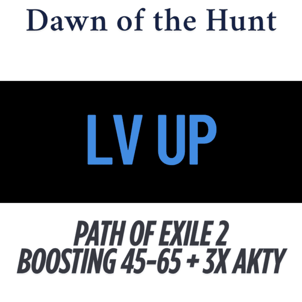 Path of Exile 2 Dawn of the Hunt boosting 2x